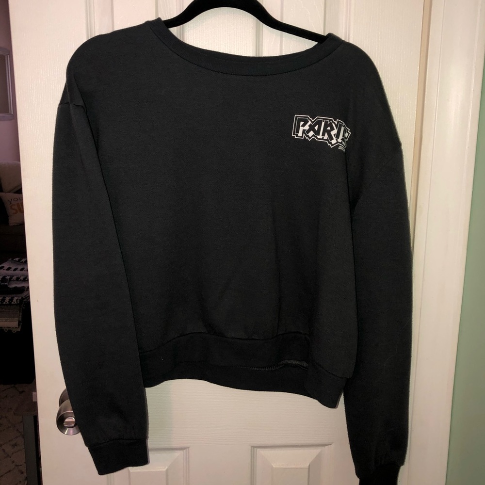 Cropped sweatshirt